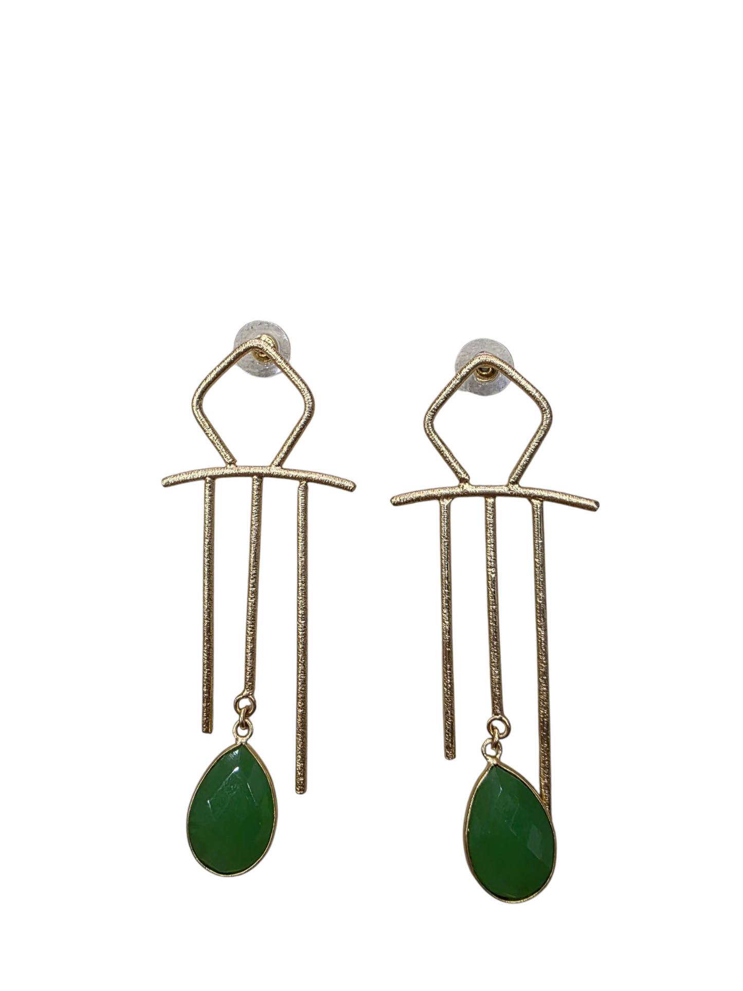 Pendientes Ankh Jade