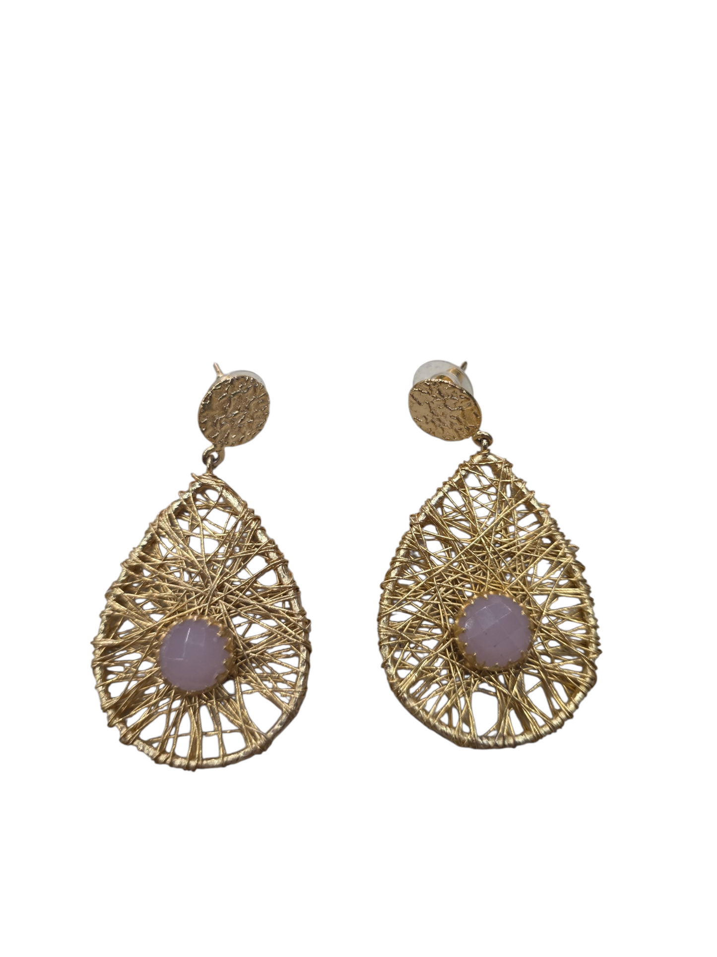 Pendientes Nido Rosa