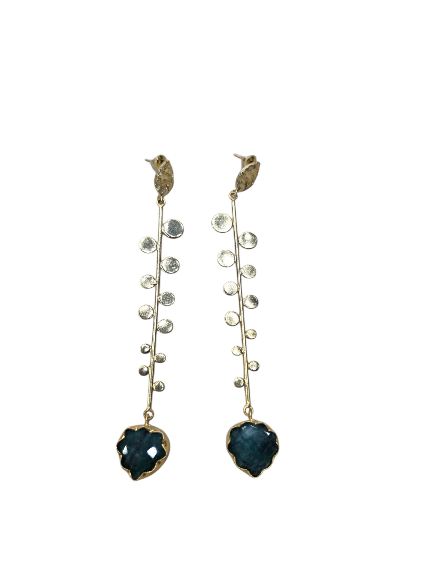 Pendientes Tallo Jade