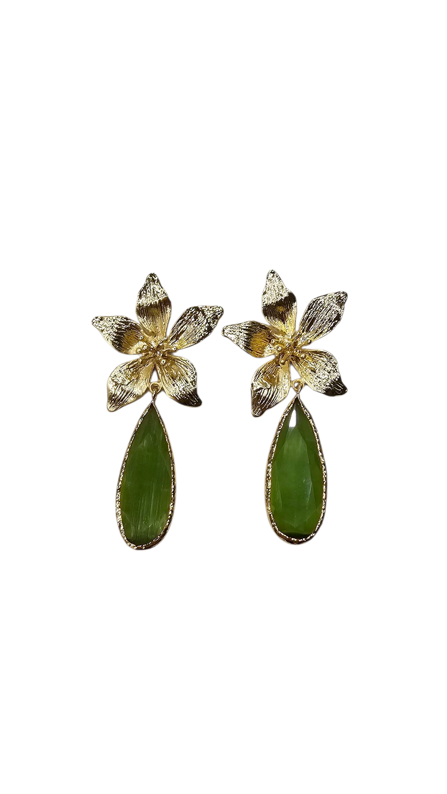 Pendientes Orquídea