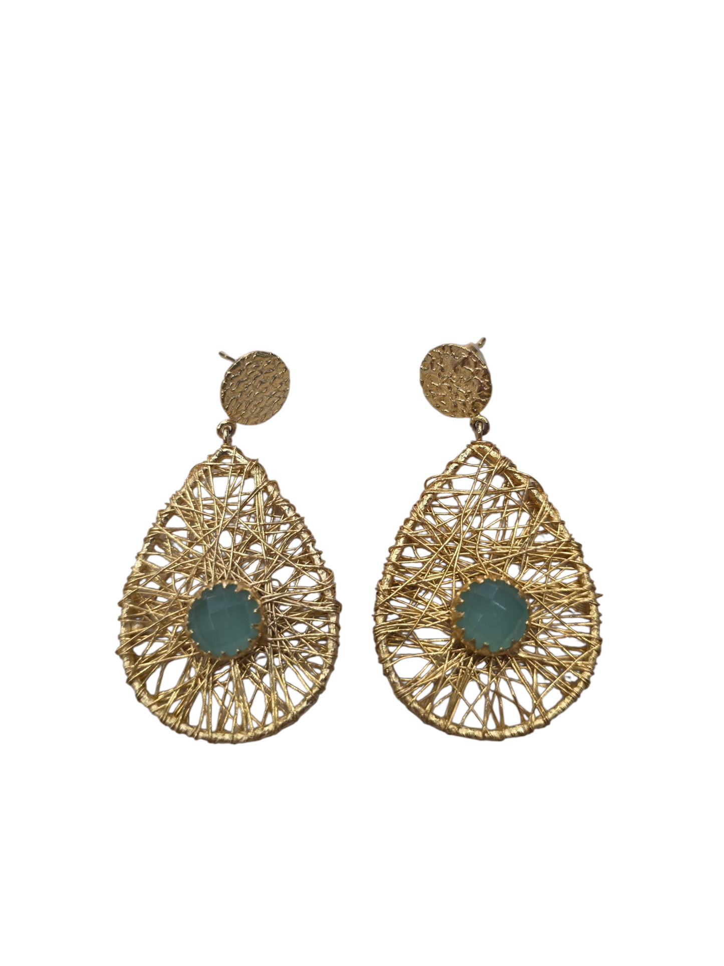 Pendientes Nido Amazonita