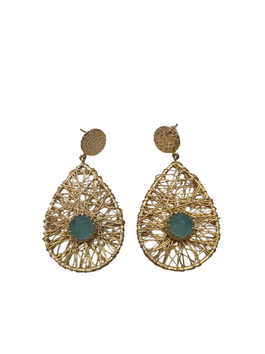 Pendientes Nido Amazonita