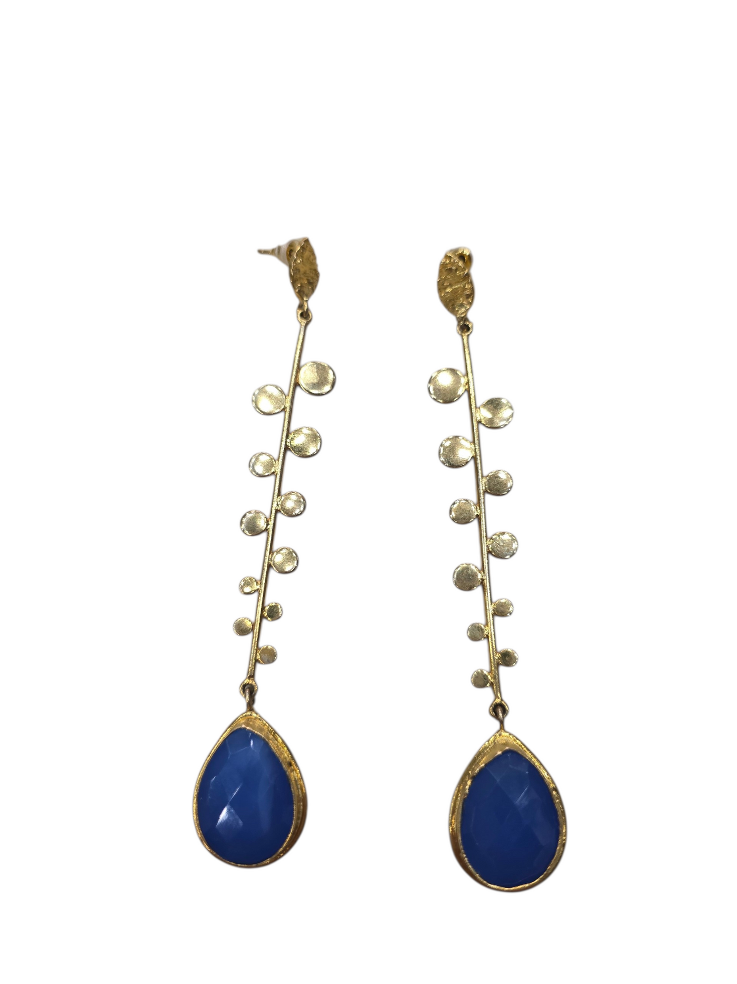 Pendientes Tallo Calcedonia