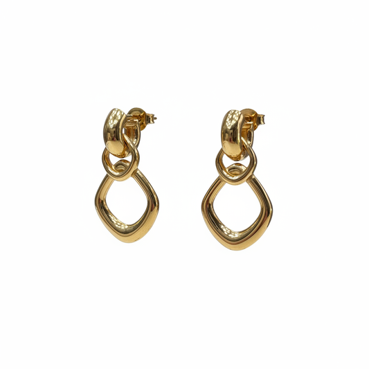 Pendientes Anello Quadro - ángulo 45º