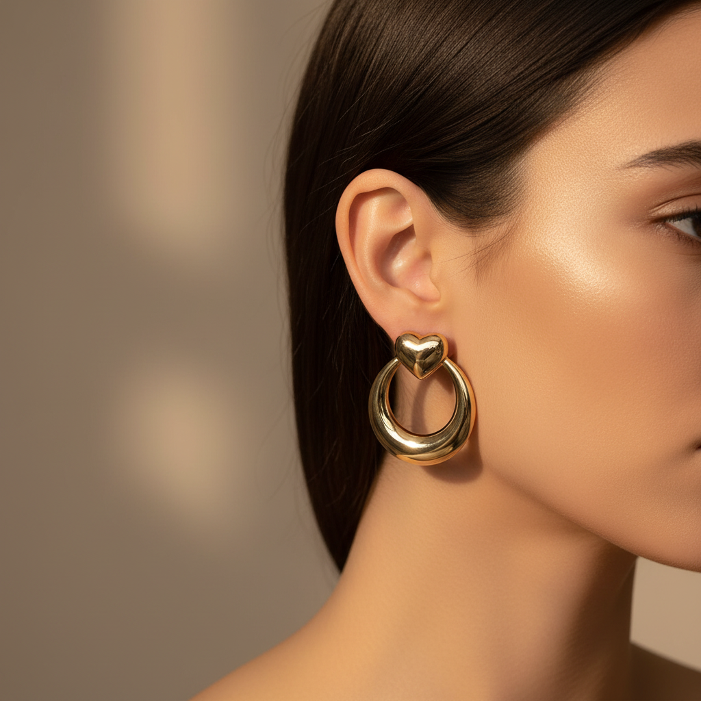Pendientes Amore - Vista lifestyle