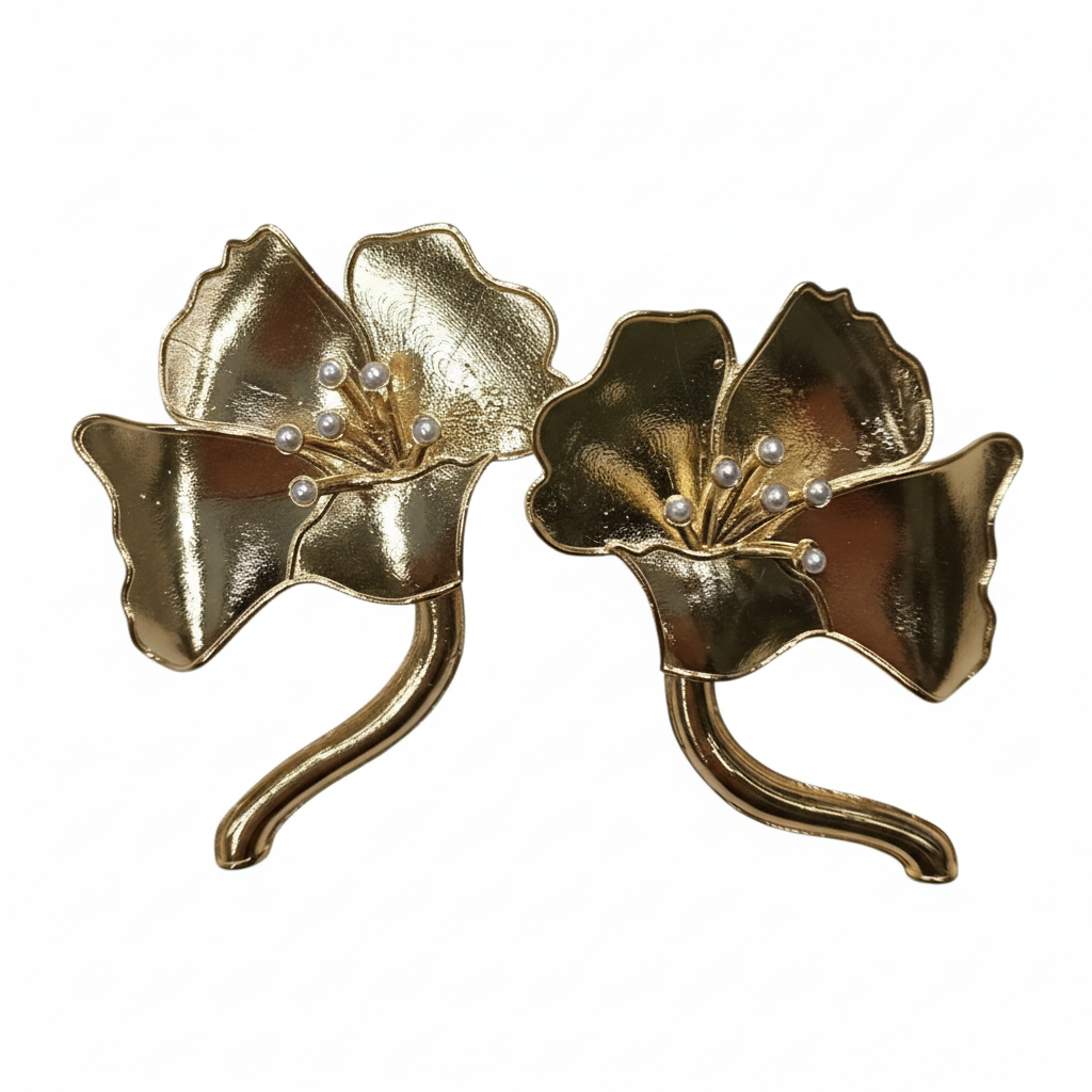 Pendientes Ivy hoja de hiedra - Detalle