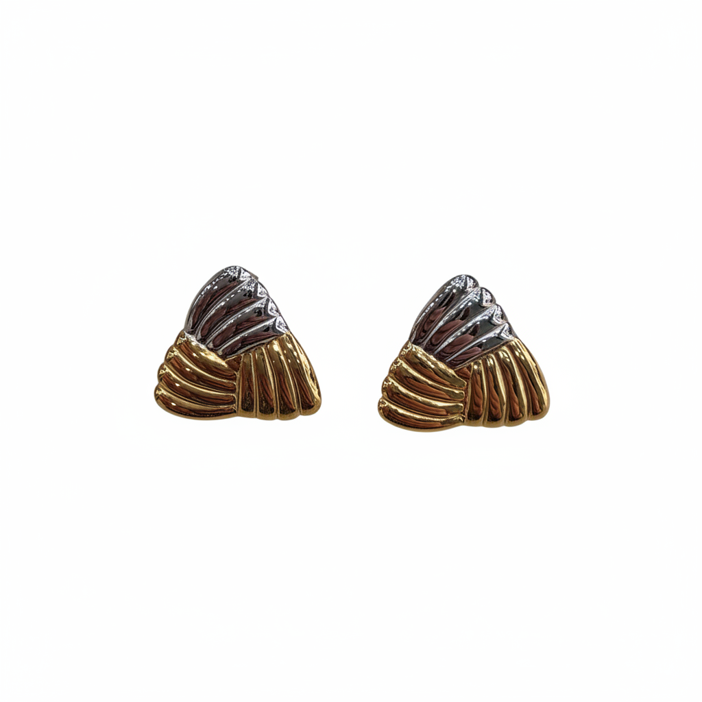 Pendientes Nodo Bicolore - perfil lateral