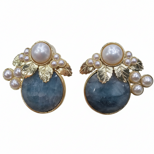 Pendientes Parra amazonita