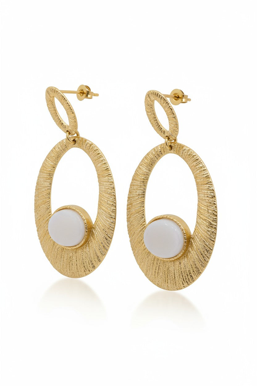 White Earrings