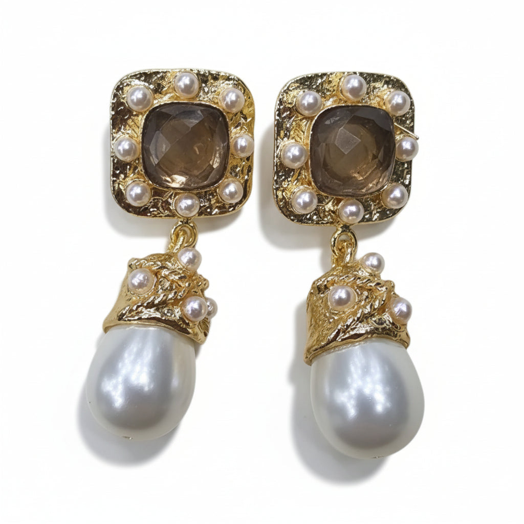 Pendientes Camila Perla